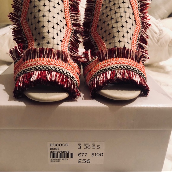 Topshop Rococo sandal size 5.5 - Picture 5 of 8